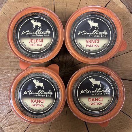 Jelení paštika s brusinkami